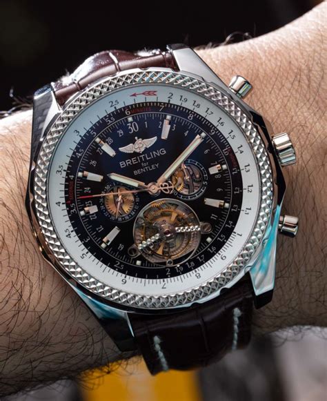 breitling bentley motors tourbillon white dial|breitling and bentley chronograph.